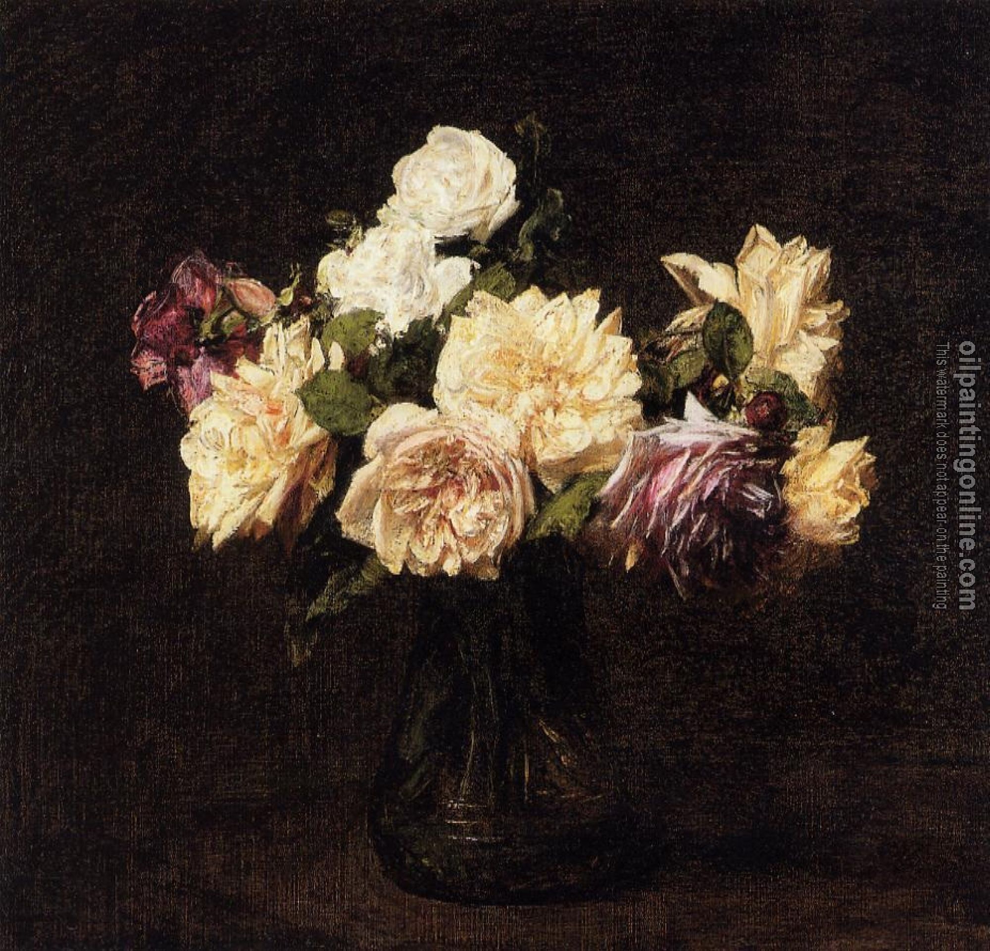 Fantin-Latour, Henri - Roses